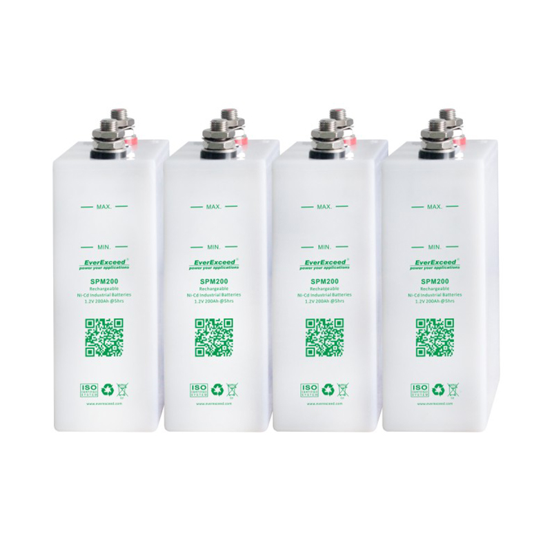 Bateria nicd recarregável de 1,2 V de manutenção ultrabaixa