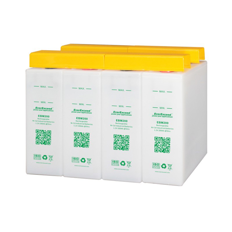 1.2V Manutenção recarregável Bateria NICD livre