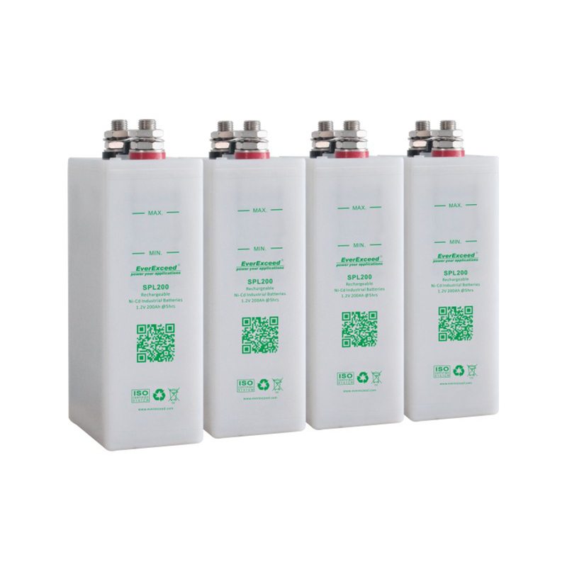 Bateria nicd recarregável de 1,2 V de manutenção ultrabaixa