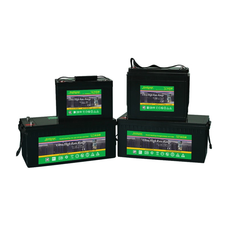 Bateria SLA VRLA de ciclo profundo AGM de 12 volts