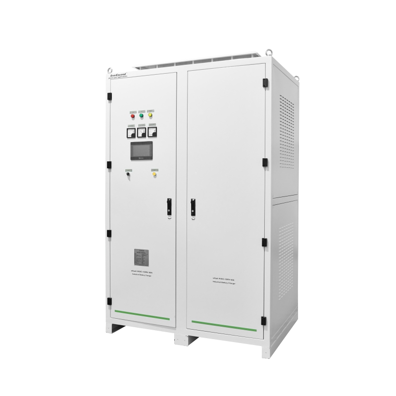 Carregador de bateria industrial controlado por tiristor