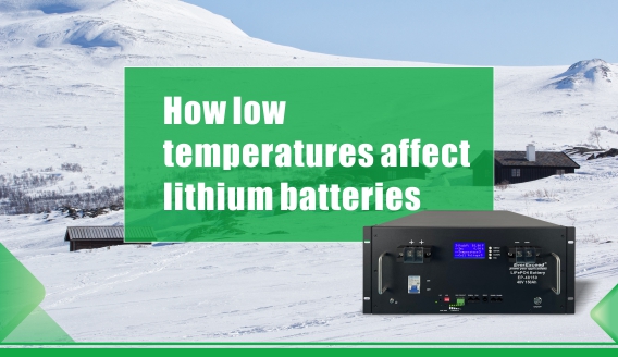 Qual é o impacto da baixa temperatura nas baterias e soluções de lítio