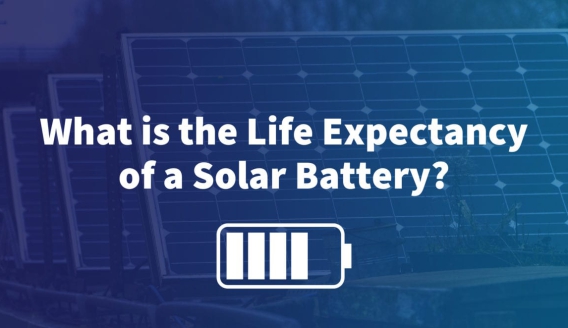 Tempo de vida da bateria solar
