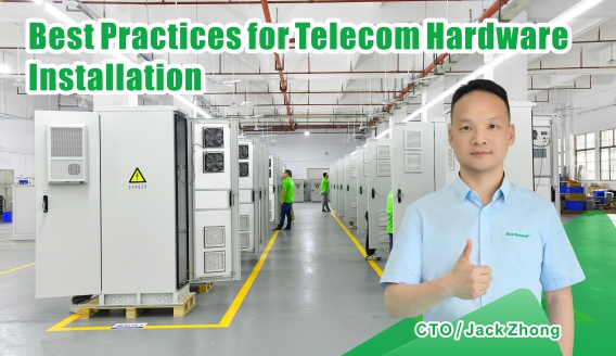 Melhores práticas para instalação de hardware de telecomunicações: melhorando o desempenho com soluções de energia EverExceed