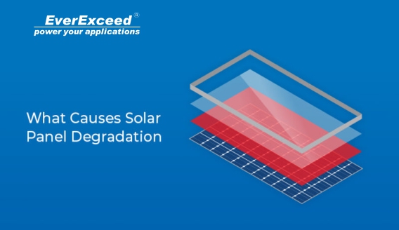 Razões para a degradação do painel solar