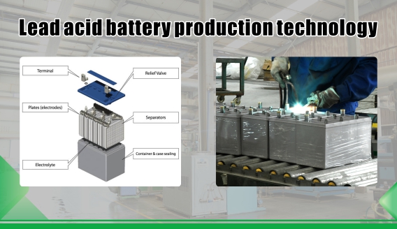 Tecnologia de produção de baterias de chumbo-ácido