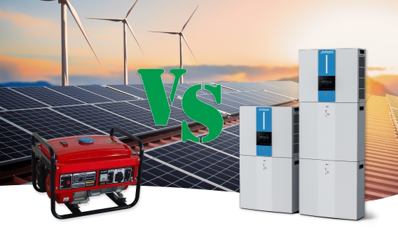 Gerador vs Sistema de Energia Solar - Qual escolher?