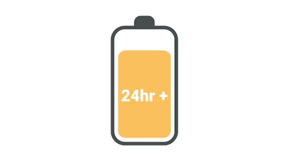 O que é o teste de autodescarga de 24 horas e quais cuidados devem ser tomados ao usar a bateria?
