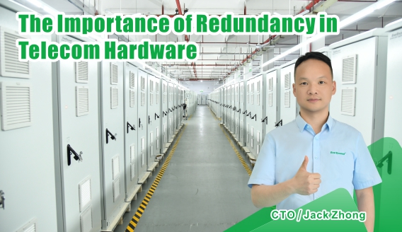 Como a EverExceed oferece suporte à redundância em sistemas de energia de telecomunicações