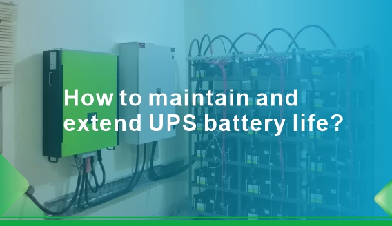 Como manter e prolongar a vida útil da bateria do UPS?
