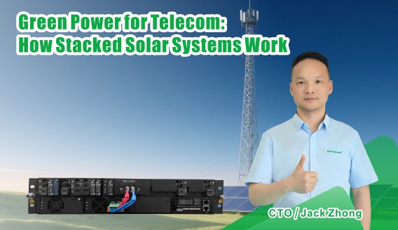 Capacitando as telecomunicações com energia verde: Sistema de energia solar empilhado EverExceed