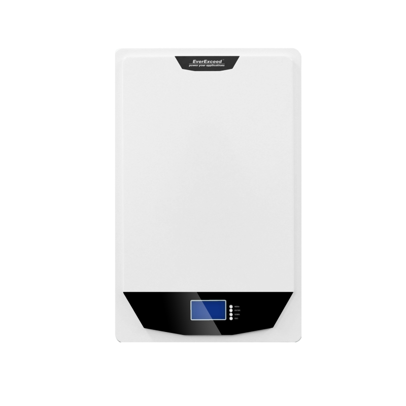 Bateria de lítio montada na parede