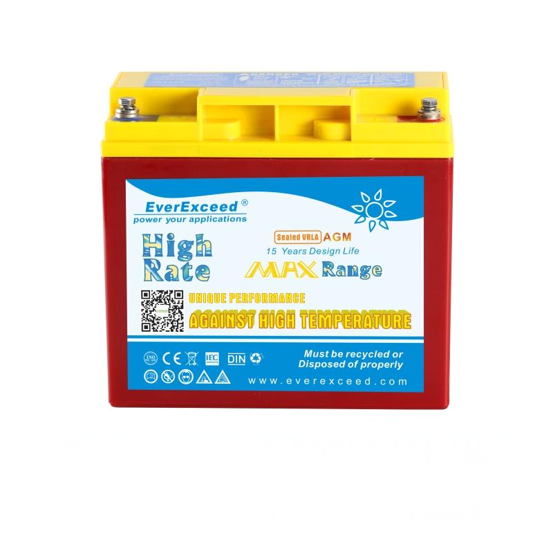 bateria vrla max de alta taxa