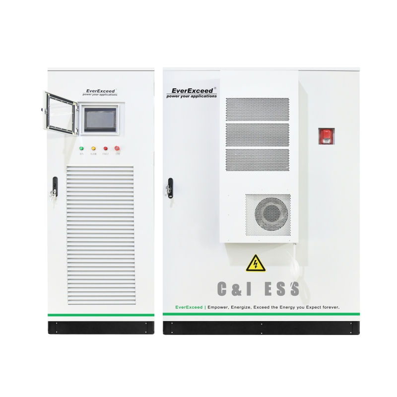 Sistemas de armazenamento de energia (ESS) comerciais e industriais de 100 kWh a 315 kWh