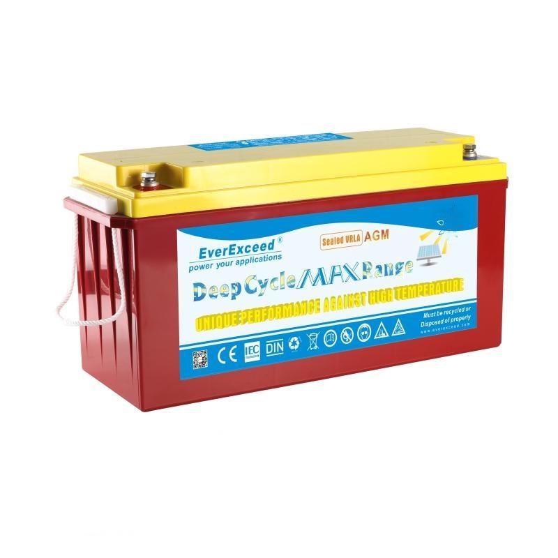 bateria profunda do vrla da escala máxima do ciclo