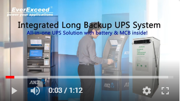 UPS de backup longo integrado EverExceed