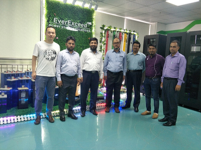 seminário técnico de longo alcance com clientes do Bangladesh