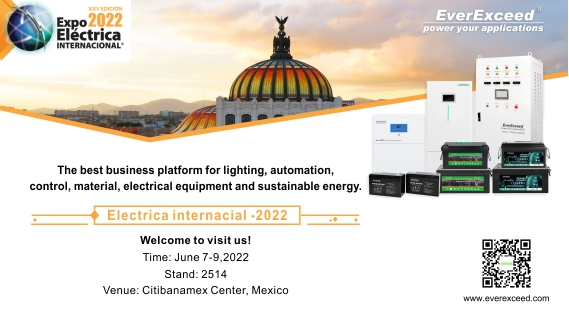bem-vindo a visitar everexceed na expo electrica internacional-2022
