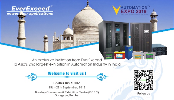 bem-vindo a visitar everexceed na automação expo india -2019