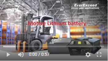 Bateria de lítio EverExceed Motive